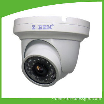 Color CCD Dome Camera with 420 to 700TVL Resolution and 20m IR Distance